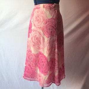 Axcess pink midi skirt